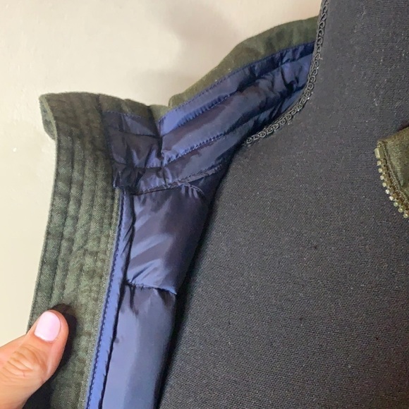 GAP jacket fall green quilted Herringbone XS - Picture 6 of 12